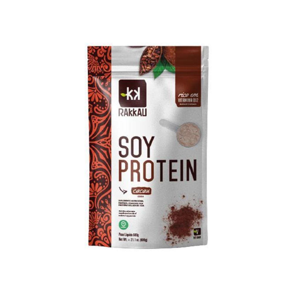 Soy Protein Cacau Vegana Rakkau 600G
