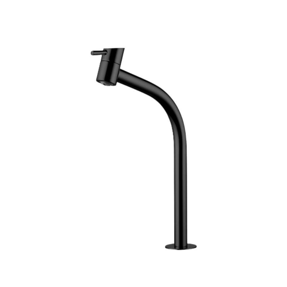 Torneira Bancada Bica Alta Lorenzetti Swan 1198 B42 Preta