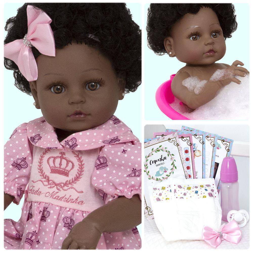 Boneca Reborn Realista Silicone Diversos Acessórios Barata - Cegonha Reborn  Dolls - Boneca Reborn - Magazine Luiza