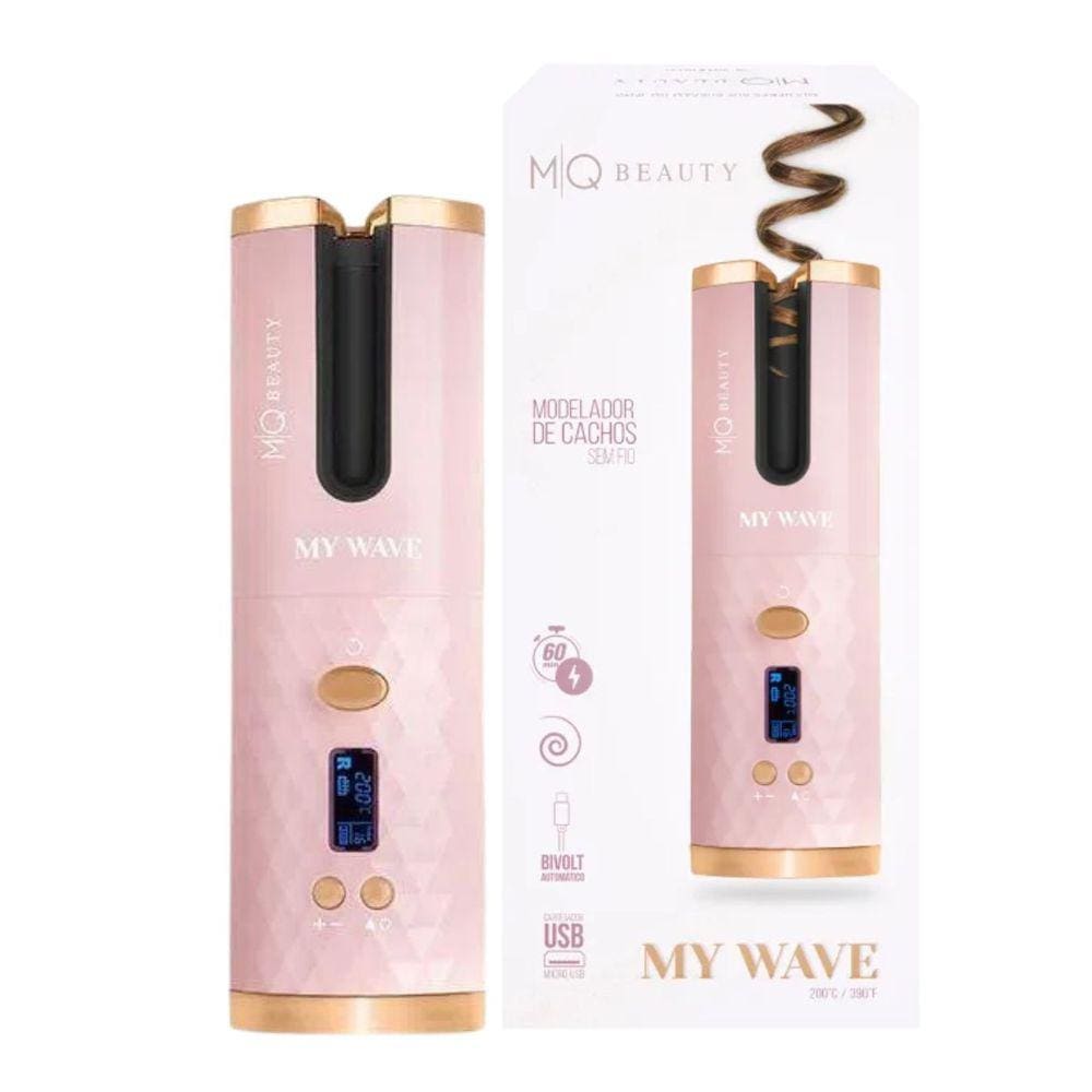 Modelador De Cachos Mq Beauty My Wave Sem Fio 200ºc