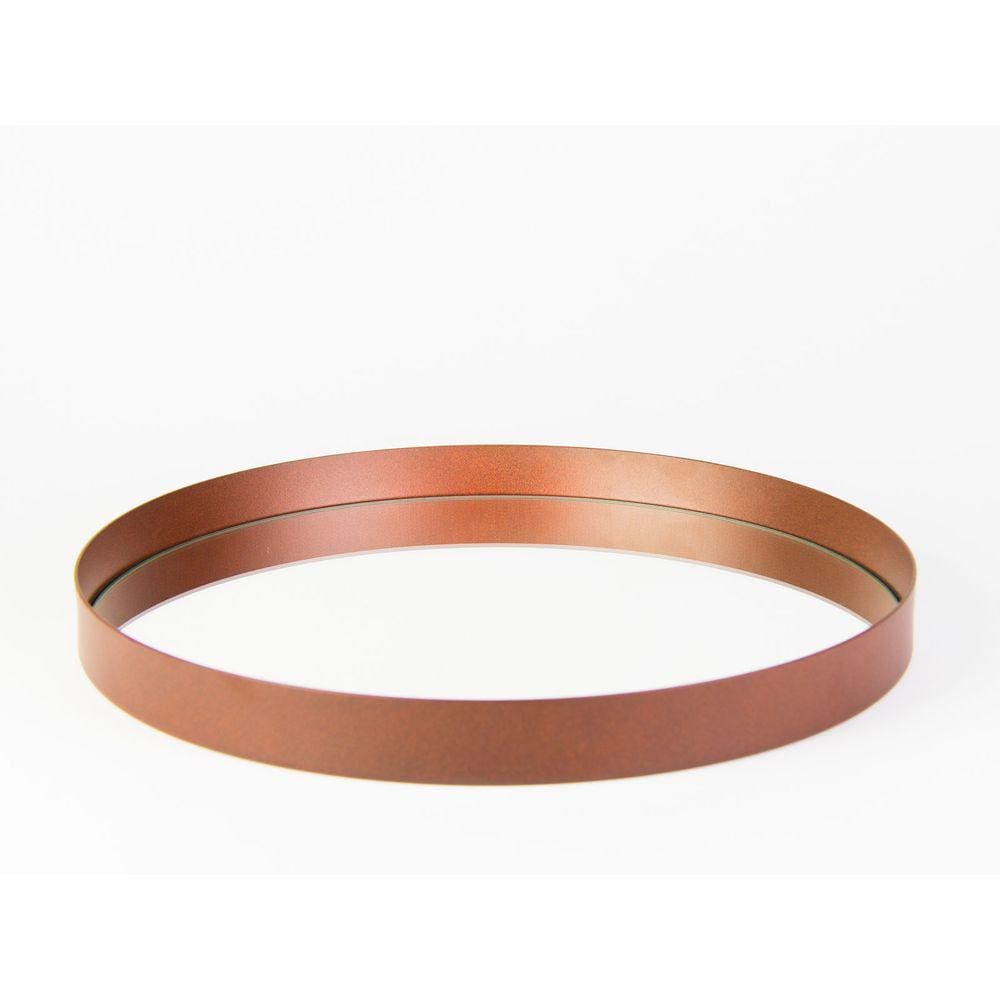 Bandeja Decorativa Corten 40 cm Redondo