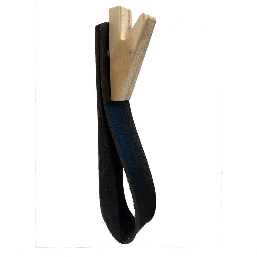 Pendurador Gancho Multiuso Pinus Corino Preto 3x7 cm V