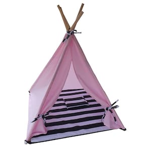 Caminha Cabana Pet Toca Oca Tenda Cama Cachorro Gato Rosa G