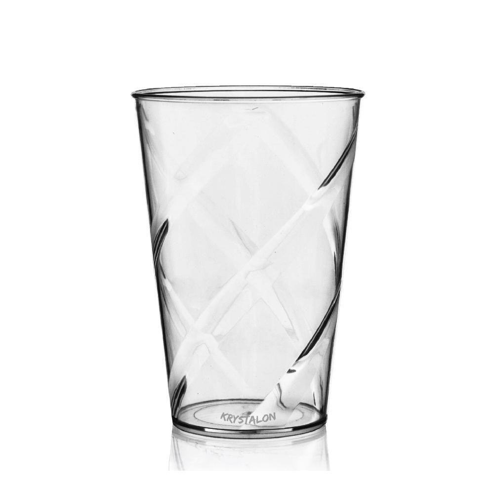 Kit 6 Copos Twister 700 Ml Transparente Krystalon Acrílico