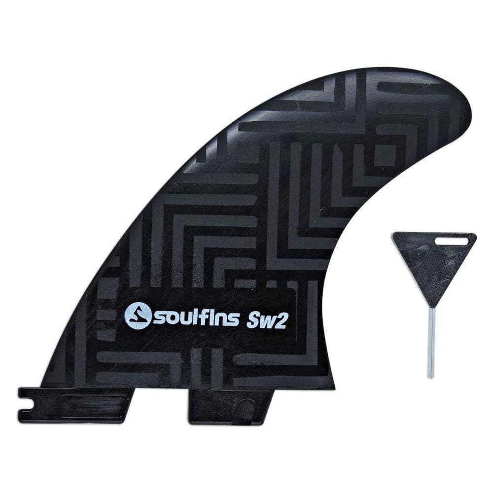 Quilha Prancha de Surf SW2 M5 Padrão Engate Quilha Fcs2 Surf