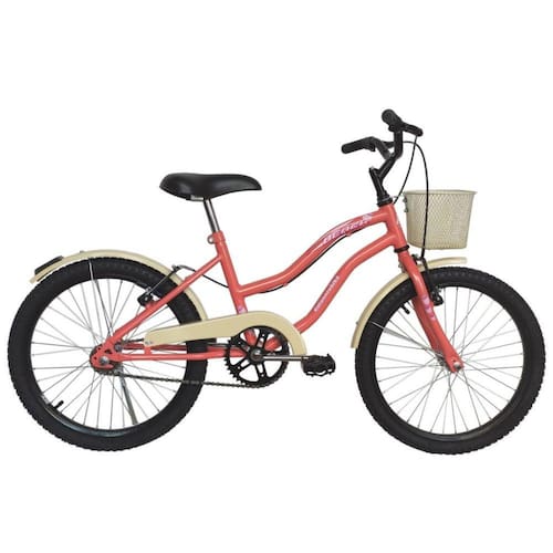 imagem-Bicicleta para menina Aro 20 Beach cor Salmão