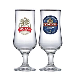 Jogo De Taças De Cerveja Barcelona 400Ml 2 Peças Ruvolo