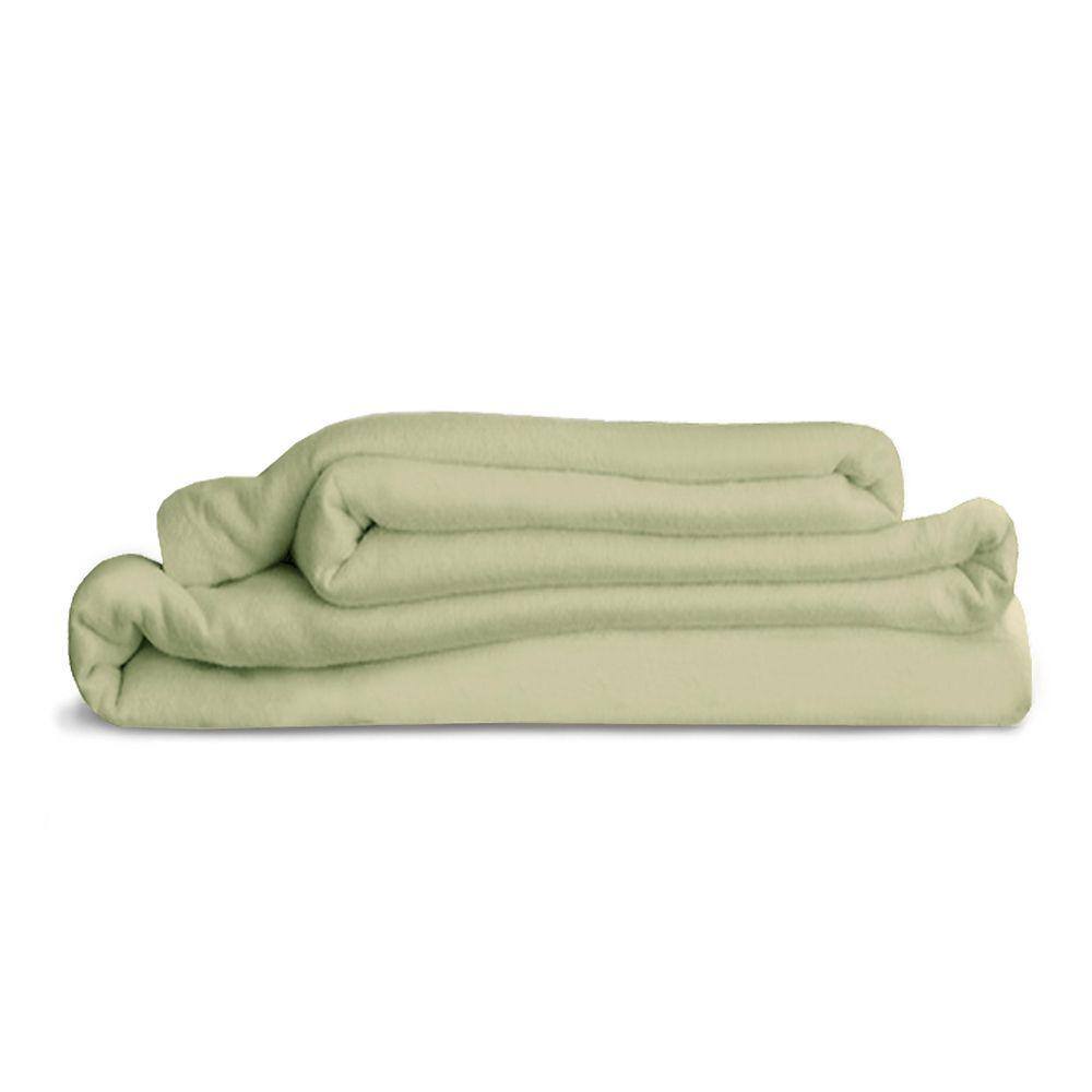 Lençol Solteiro Avulso 100% Algodão Flanela Tognato Verde