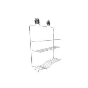 Porta Shampoo Familia Wire Cromo
