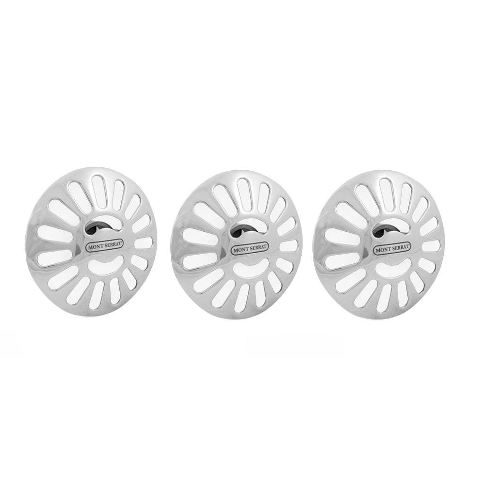 Três Ralos Dreno Inox Encaixe 50mm Piscina Mont Serrat