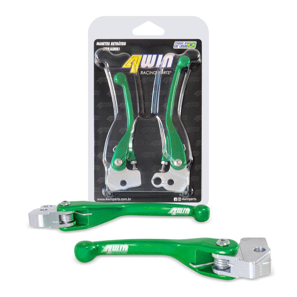 Par Manete Retrátil Forjado 4win Kxf 250/450 19/23 Kx 250/450 X/XC