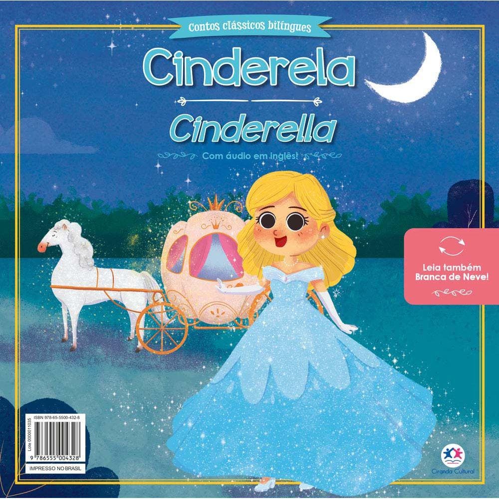 Cinderela E Branca De Neve - Inglês