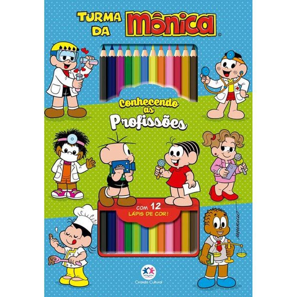 Turma Da Monica - Conhecendo As Profissoes