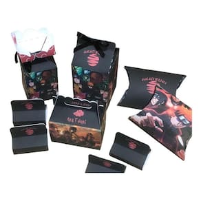 Kit Festa Completa Lembrancinhas Personalizada Tema Akatsuki