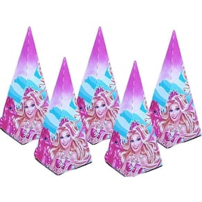 10 Caixa Cone Barbie Sereia