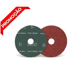 10 Disco De Lixa 7? x 7/8? GR 80 Lixadeira Esmerilhadeira