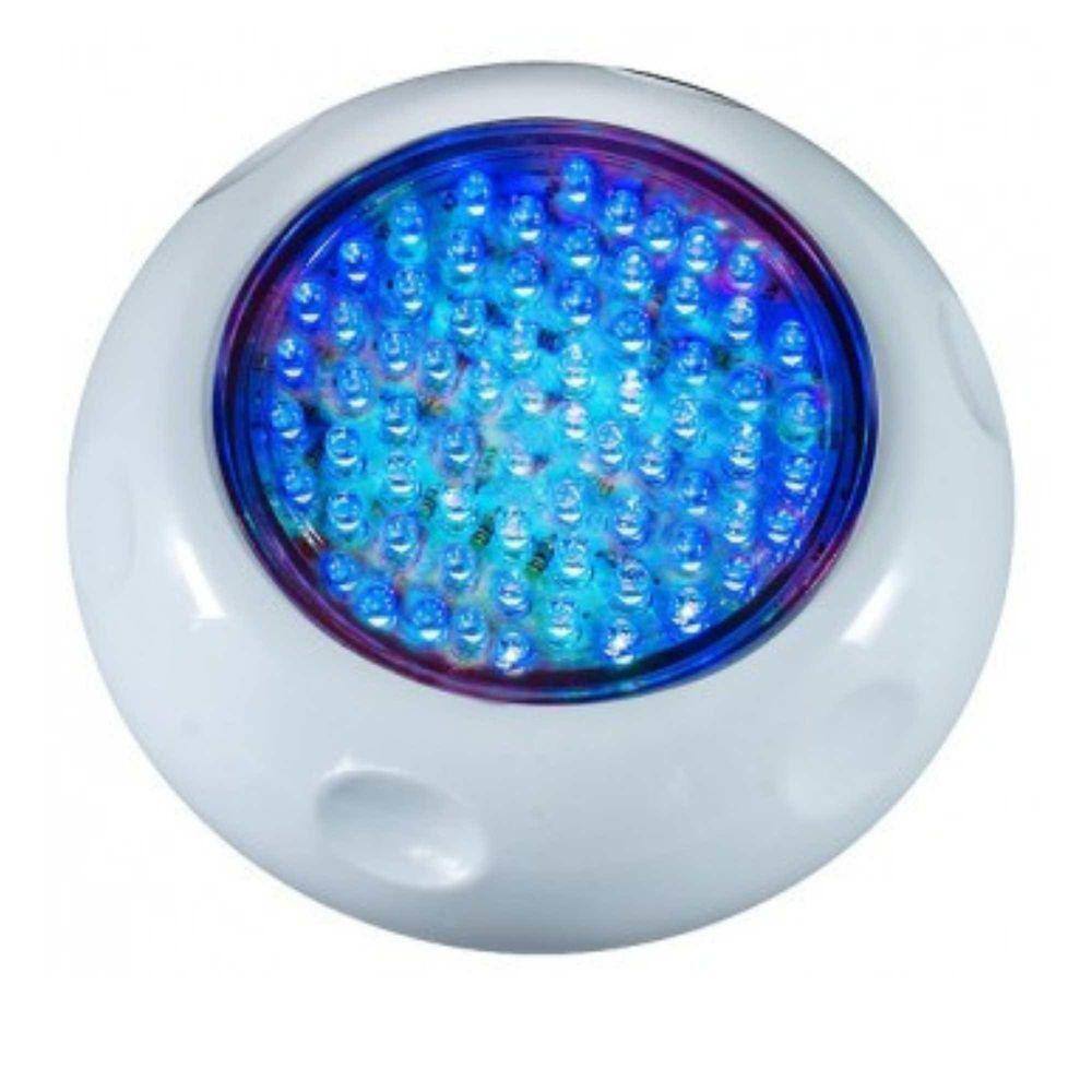 Refletor Led 70 Pontos 5W Iluminação Piscina Abs Luz Azul