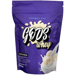 Whey Protein Concentrado Gods Whey 825g Canibal Baunilha