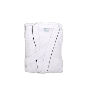 Roupão Atoalhado 100% Algodão Briza Branco 4022 Tamanho M