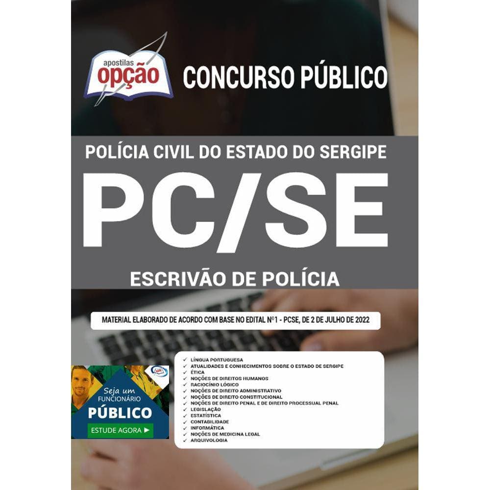Apostila Pc Se - Escrivão De Polícia