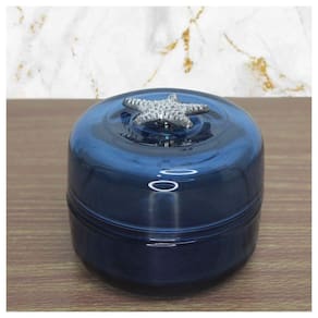 Porta Joias Organizador Bijuteria Vidro 9,5cm