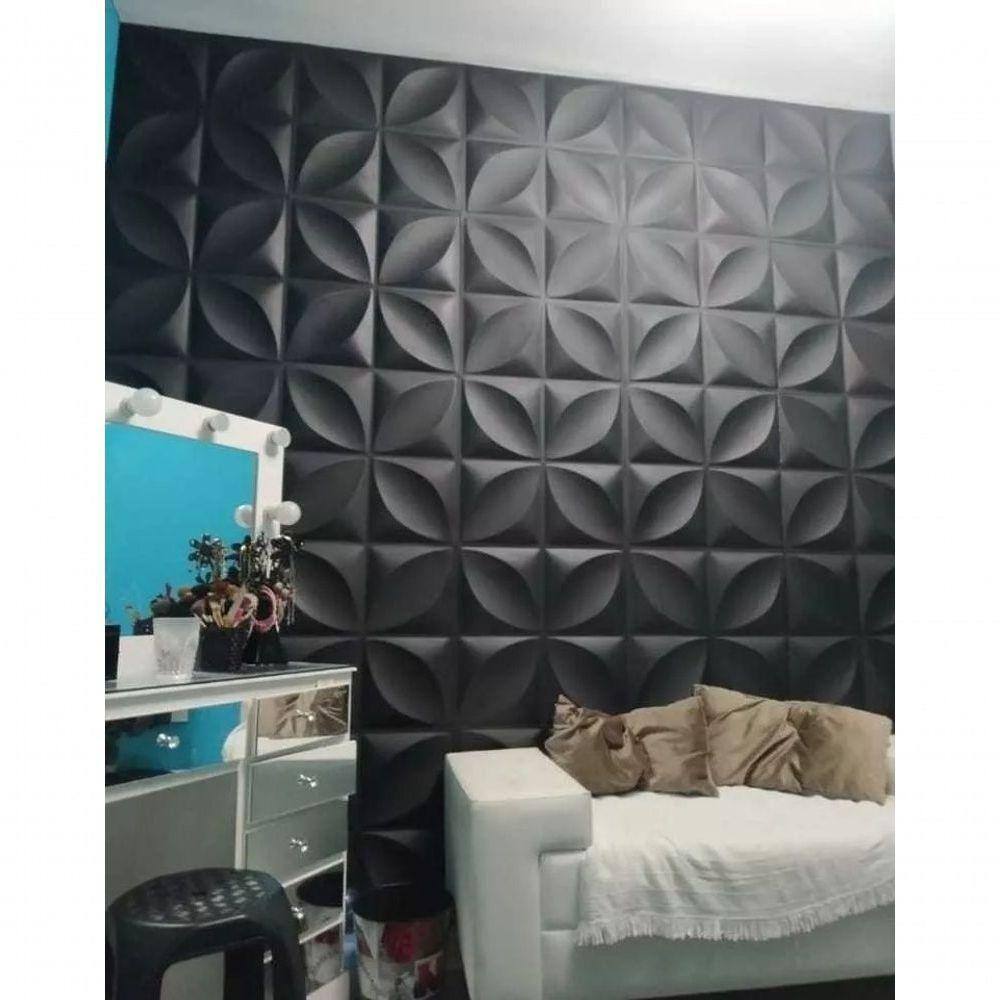 50 Placas Revestimento De Parede Pvc 3d Adesivo 3d