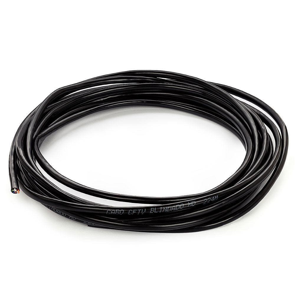 Cabo De Rede Blindado Cat5E Preto - 100 Metros