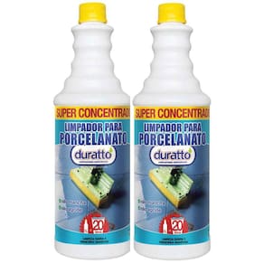 Kit Com 2 Limpador Para Porcelanato Duratto 1Lt Cada