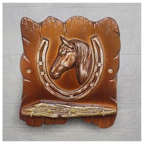 Porta Chaves Ferradura Cavalo 22,5cm