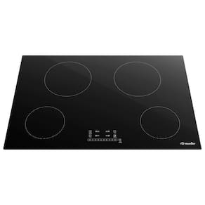 Cooktop 4 Bocas de Indução com Turbo Total 220V Mci024Bg1 Mueller Preto Preto