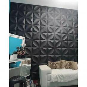 Placa Adesiva Em Pvc 3d Revestimento De Parede Kit C/ 50 Peças Ambiente Decorado