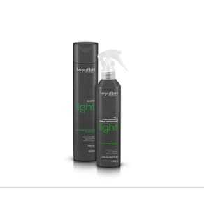 Kit Shampoo 300ml & Spray 240ml Da Acquaflora Light