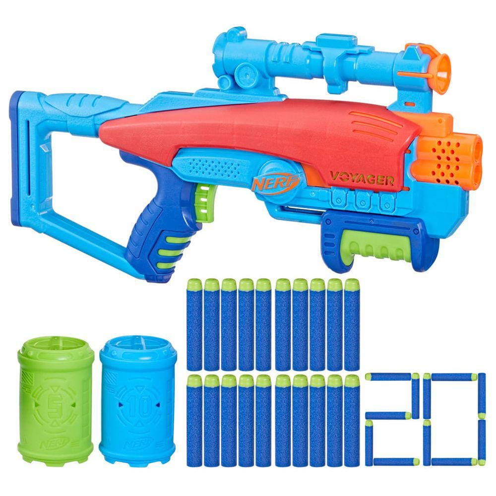 Lançador Nerf Alpha Strike Com Mira Da Hasbro Lr1 F2254