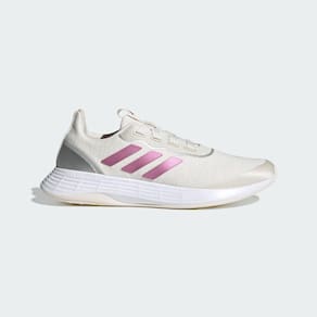 Tênis Adidas Femenino QT Racer Sport Branco + Rosa
