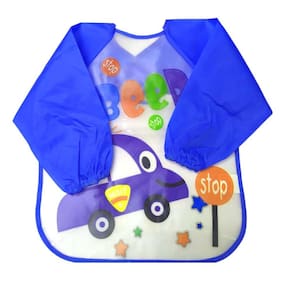 Babador Impermeável com manga 10 Estampas - Color Baby