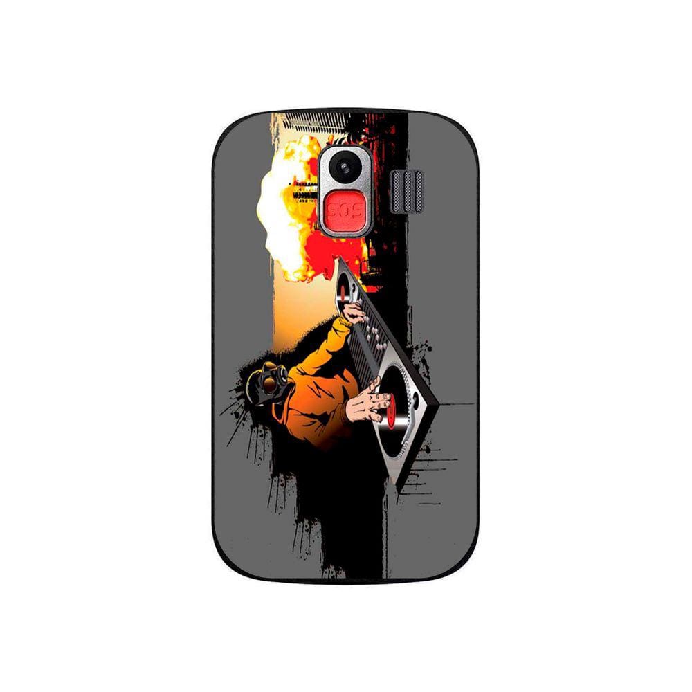 Capa Adesivo Skin264 Verso Para Blu Joy