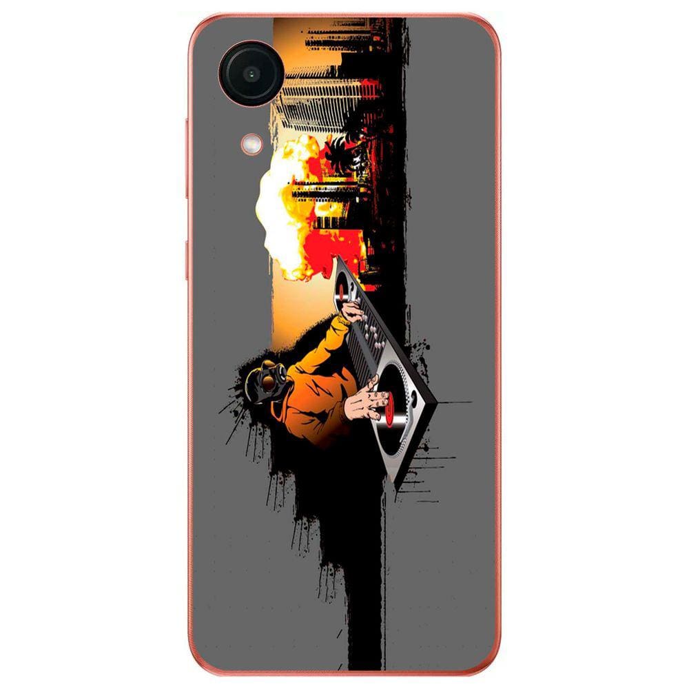 Capa Adesivo Skin264 Verso Para Samsung Galaxy M01 Core
