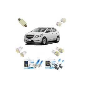 Kit Lâmpada Super Branca Led Onix 2012 2013 2014 2015 2016