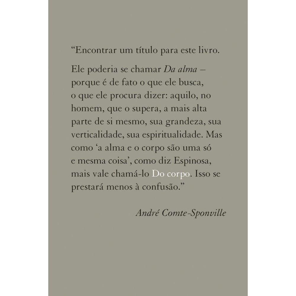 Do corpo