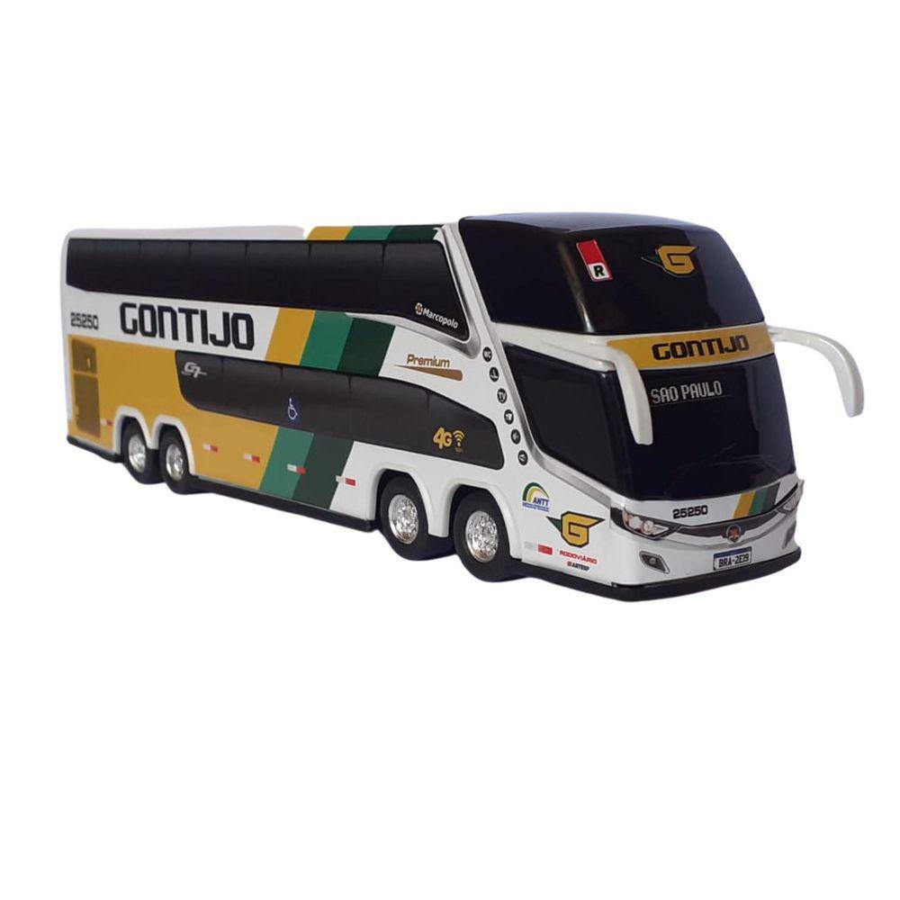 Ônibus Com 2 Andares Patriota Havan Toys - 524