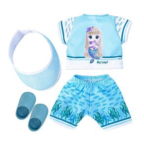 Kit Roupa De Boneca Para Baby Alive - Inverno Unicórnio