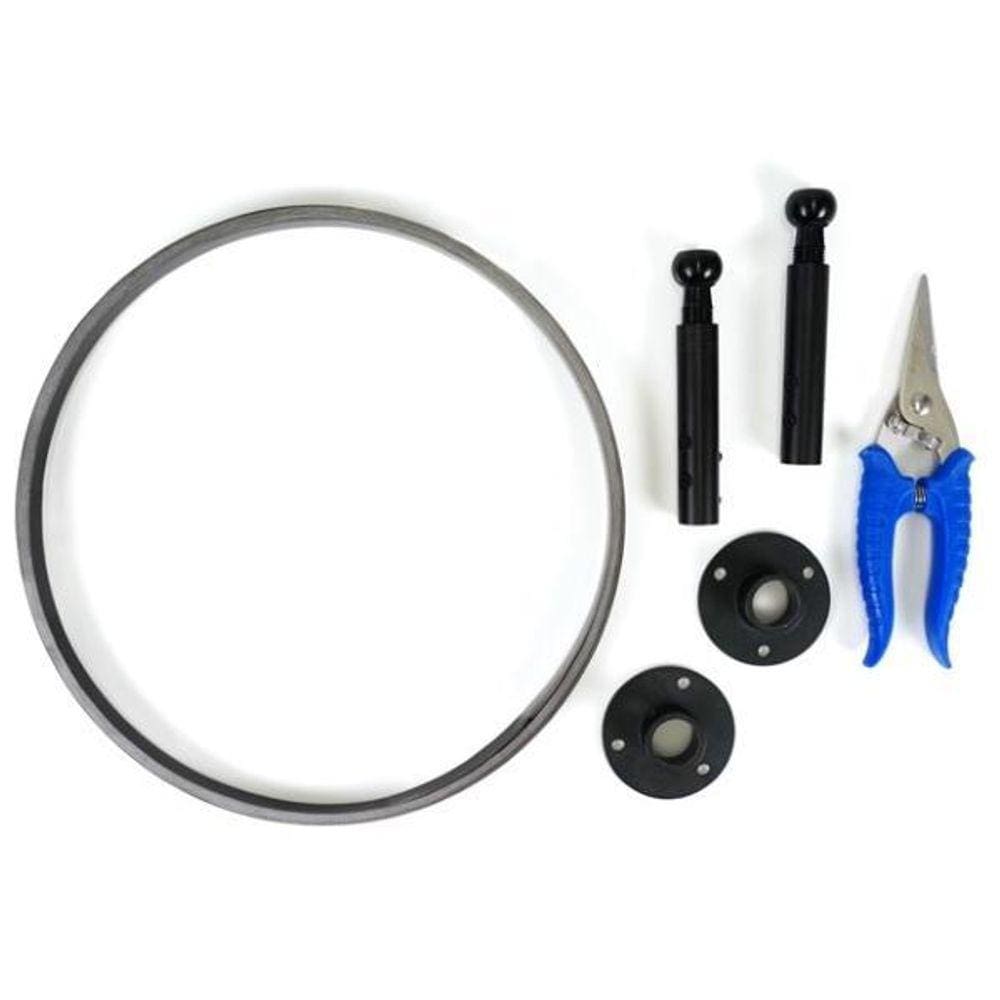 Kit Luminária Indireta Skyline Preta 2319 Nordecor