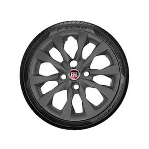 Jogo Calota Fiat Mobi 2021 2022 Argo Palio Aro14 293 Grafite