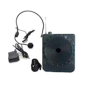 Caixa Som Fone Microfone Rádio Mp3 Usb Bluetooth Cartao Sd