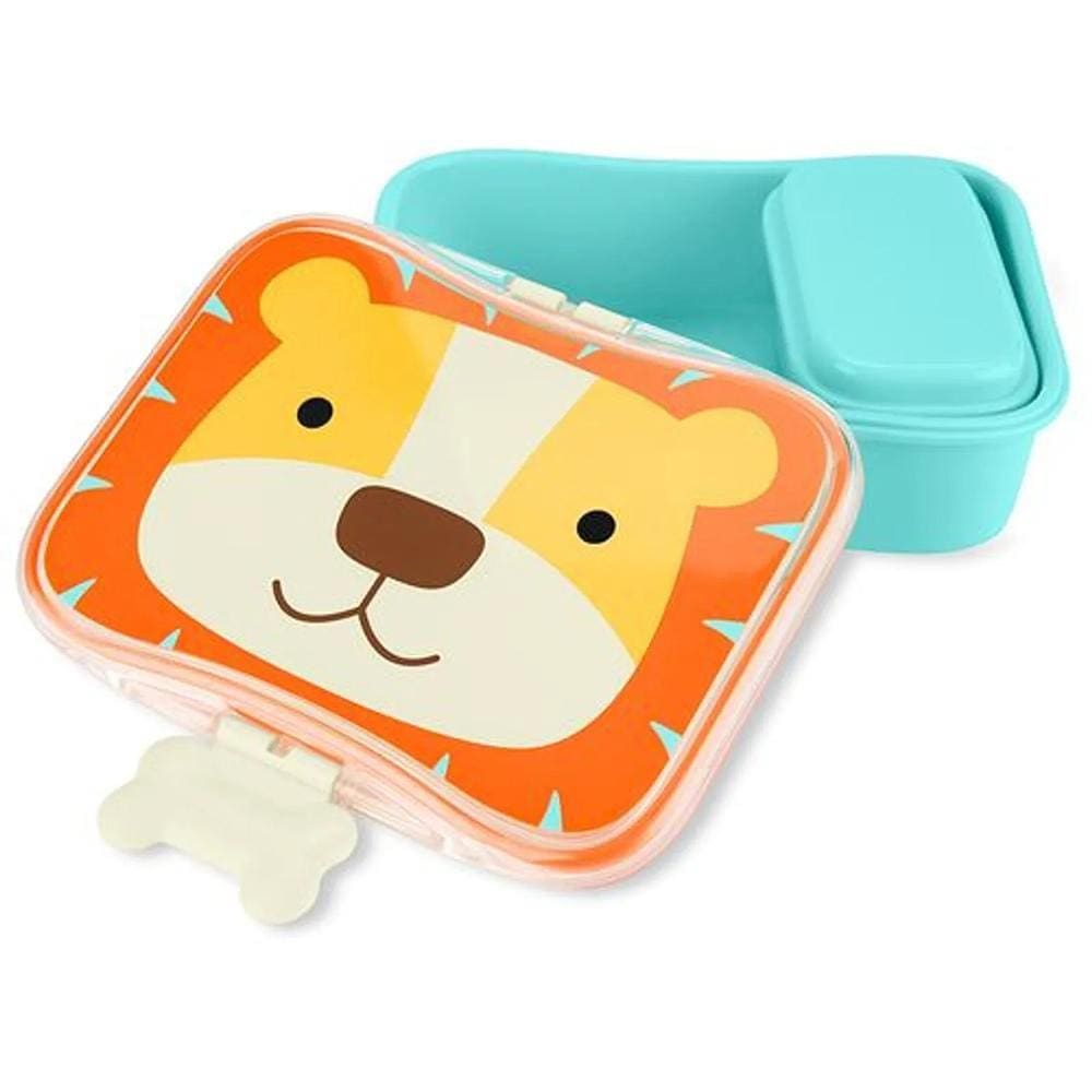 Kit Lanche Skip Hop Zoo Leão Amarelo