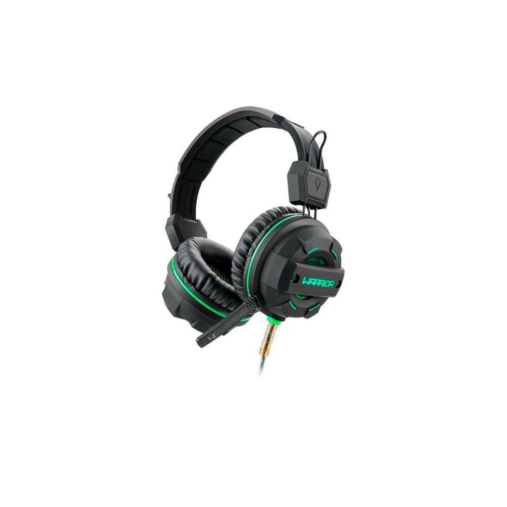 Headset Gamer Warrior Straton USB 2.0 Stereo LED PH244 Azul