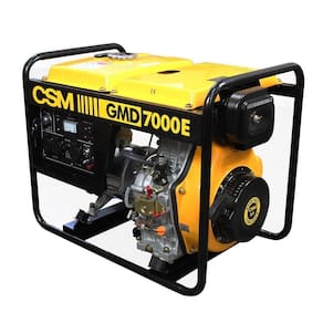 Gerador Portátil A Diesel Gmd 7000 E Csm