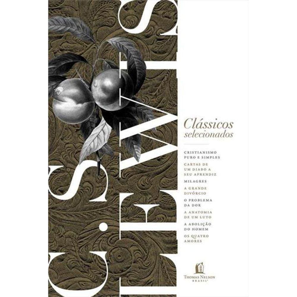 Livro Classicos Selecionados C.S.Lewis Editora Thomas Nelson