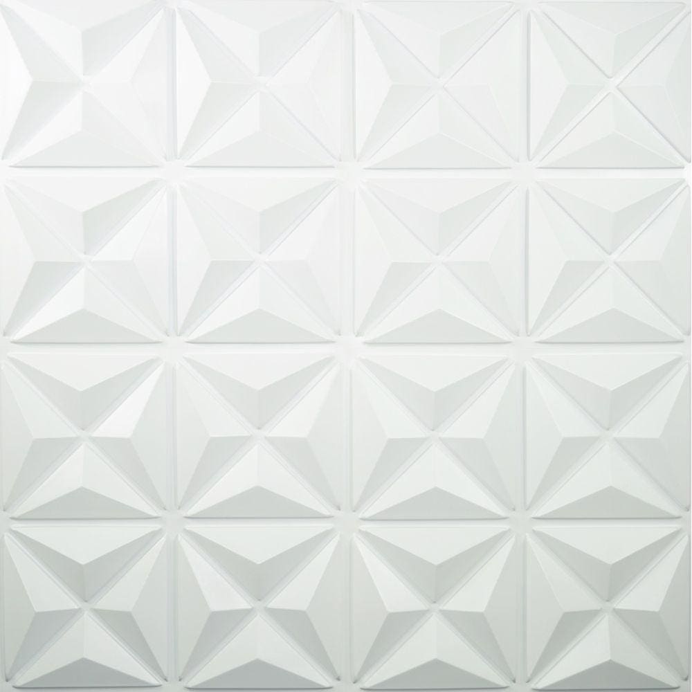 Revestimento 3D para parede Mini Estrelar placas 50cmx50cm