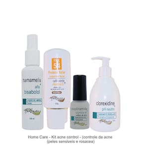 Home Care Acne Control Pele Sensiveis Com Rosácea Bioexotic
